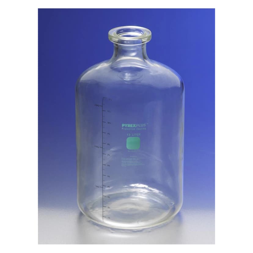 PYREXPLUS Coated 19L Solution Carboy with Tooled Neck