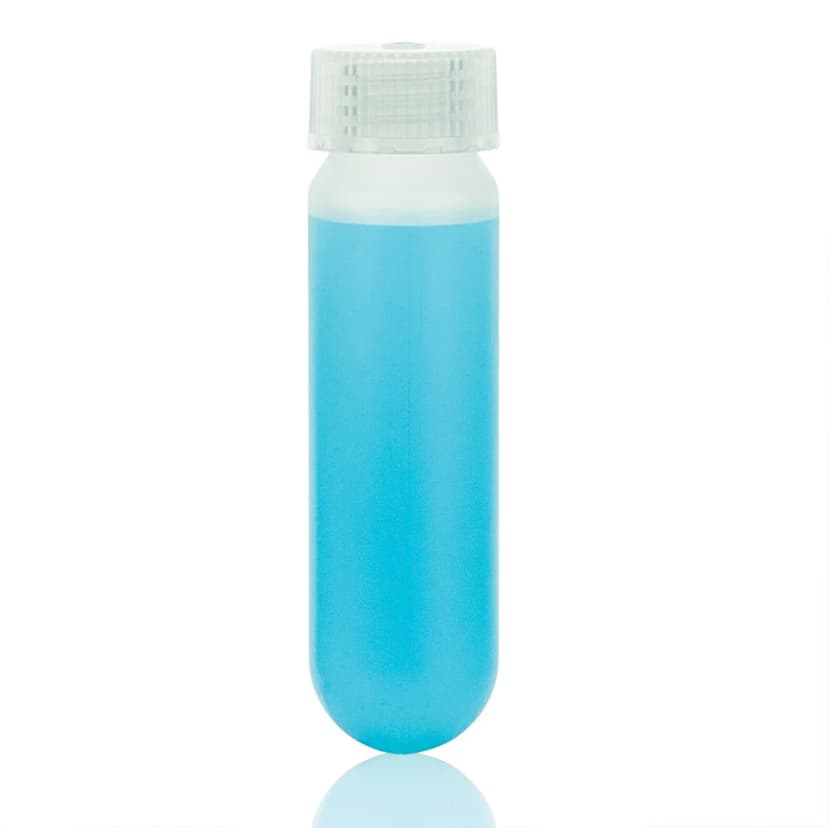 Centrifuge Tube, 50mL, Oak Ridge Round Bottom Style, Attached Screw Cap, PP, 12/Box