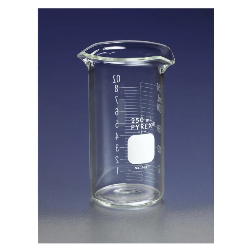 PYREX 500mL Double Spout, Double Pour Beakers, Graduated