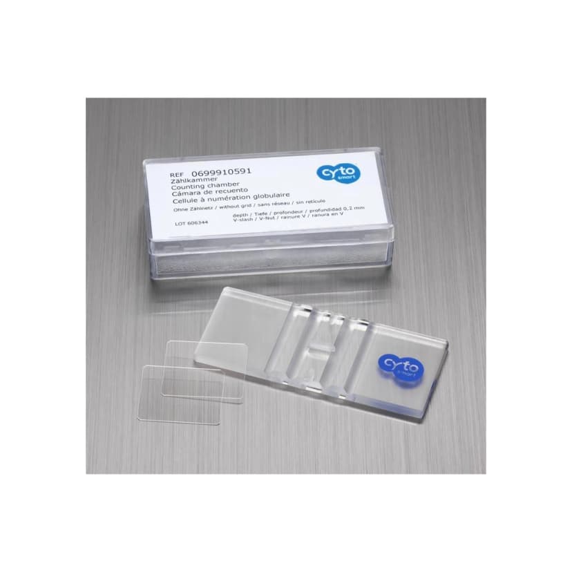 Organoid Counting Software with 0.2mm Corning Counting Chamber, for analysis and measurement of 3D objects