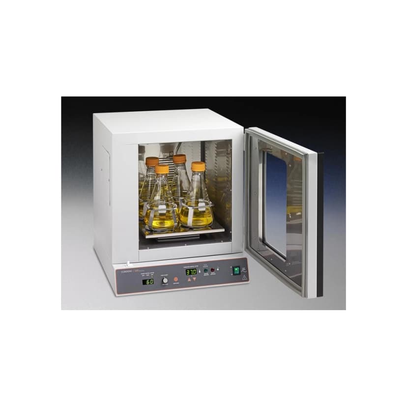 Corning LSEShaking Incubator, 49 Liters, 120V. One half and two full shelves are supplied with the incubator. Additional shelves and shaker platforms are sold separately.