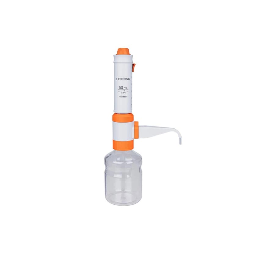 Corning, Bottle Top Dispenser, volume range, 5.0 - 50.0 mL, thread GL45