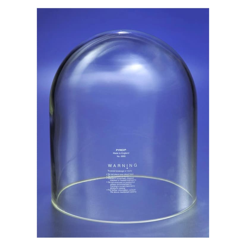 PYREX 22.7L Bell Jar without Flange