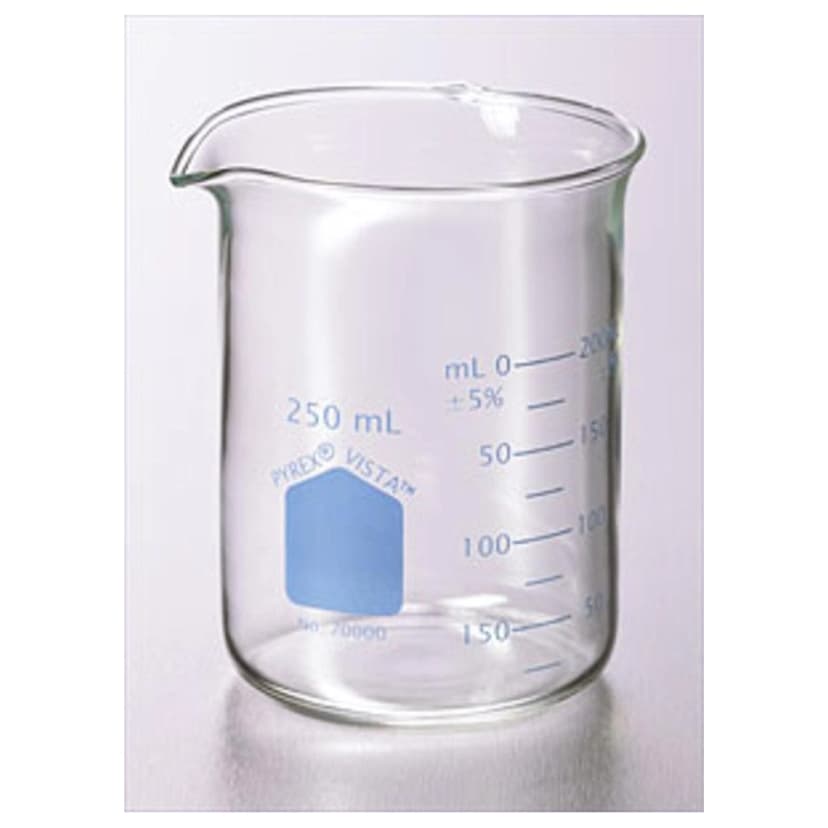 PYREX VISTA Griffin Low Form 30mL Beaker, Graduated