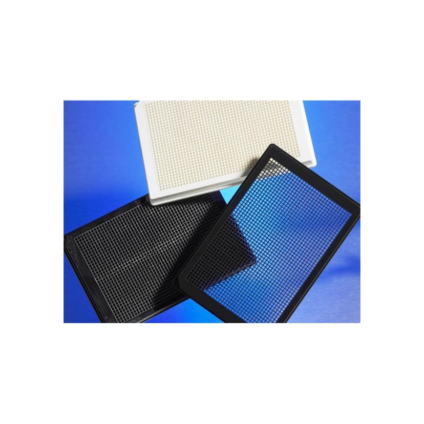Corning 1536 Well Black High Base Polystyrene Not Treated Microplate, 10 per Bag, without Lid, Nonsterile