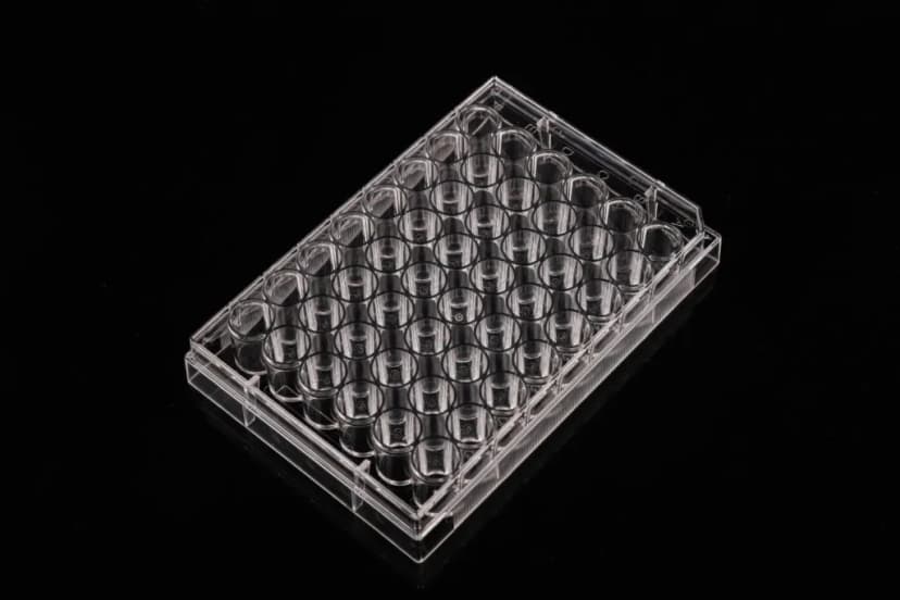48 Well Cell Culture Plate, Flat, TC, sterile 1/pk, 50/cs
