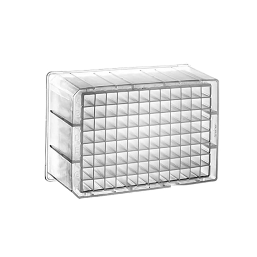 96 Deep Well MASTERBLOCK Storage Plate, PP, 2 mL/well, Square Wells, Conical Bottom, Natural, Former Design