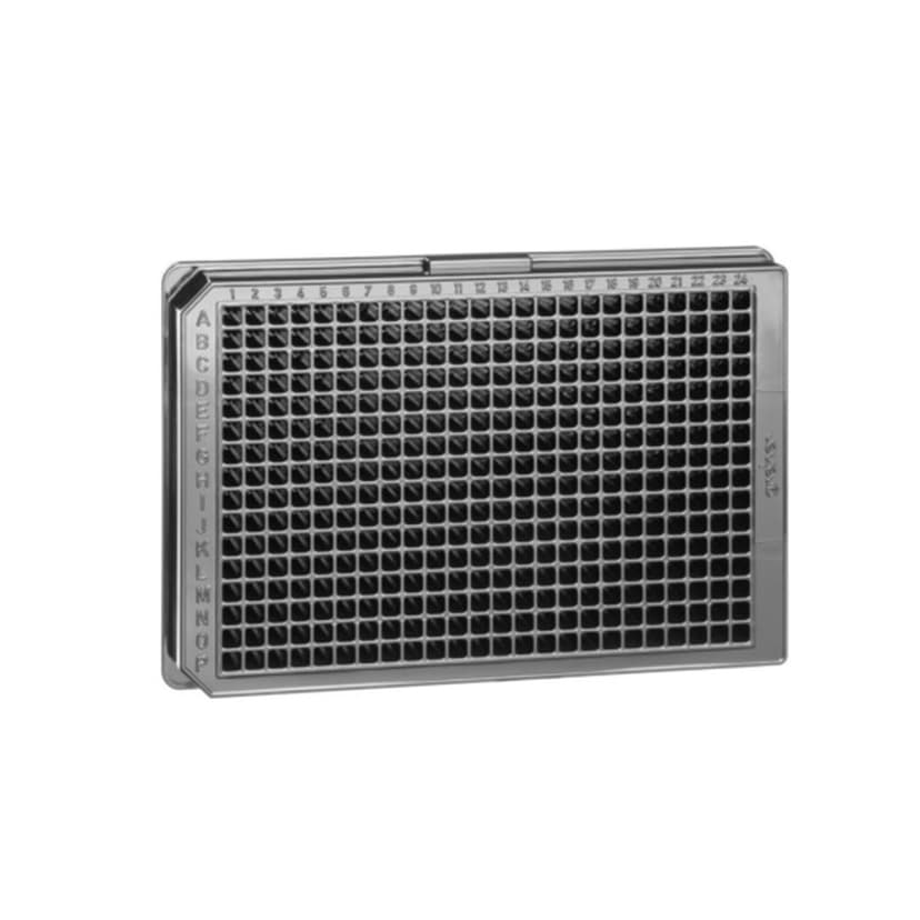 FIA-PLATE, BLACK, 384 WELL 127,8/86MM, H