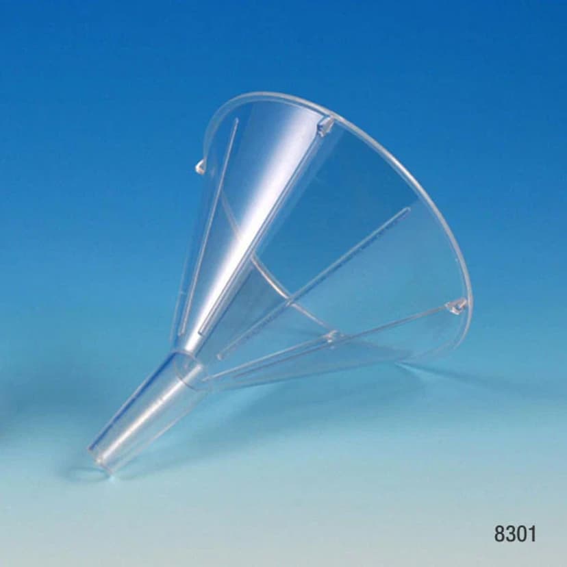 Funnel, 65mm, PS (uses 12.5cm filter paper)