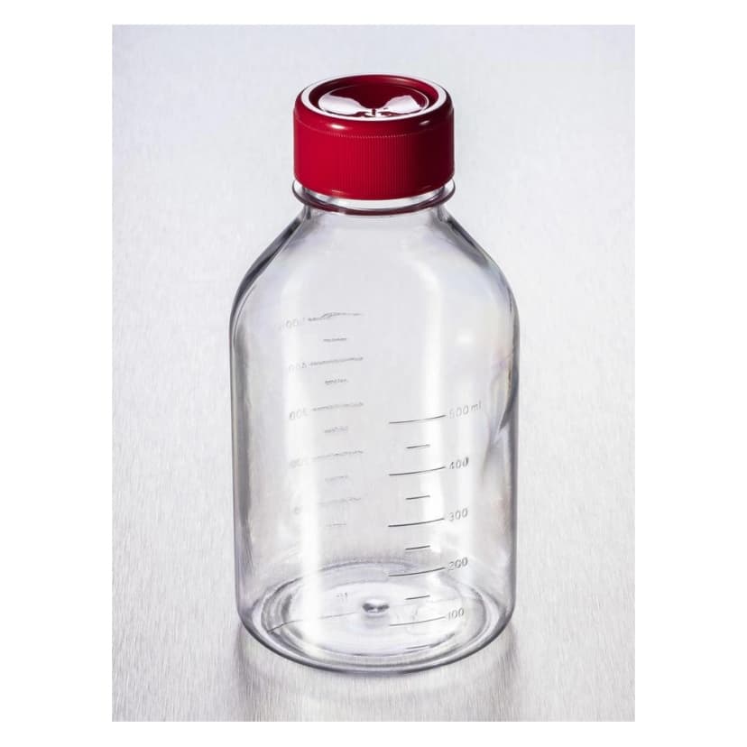 Costar 500mL Traditional Style Polystyrene Storage Bottles with 45mm Caps
