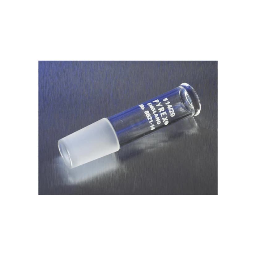 PYREX Adapter with 24/40 Standard Taper Inner Joint and Rubber Thermometer Holder