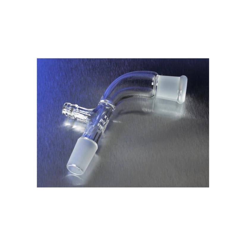 PYREX 105° Angle Vacuum Connecting Adapter with 19/22 Joints