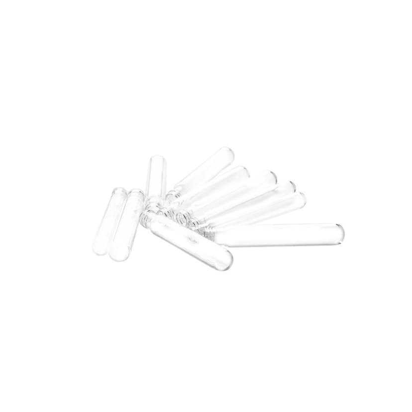 PYREX 16x100mm Disposable Round Bottom Threaded Culture Tubes, Without Marking Spot or Caps, Bulk Pack