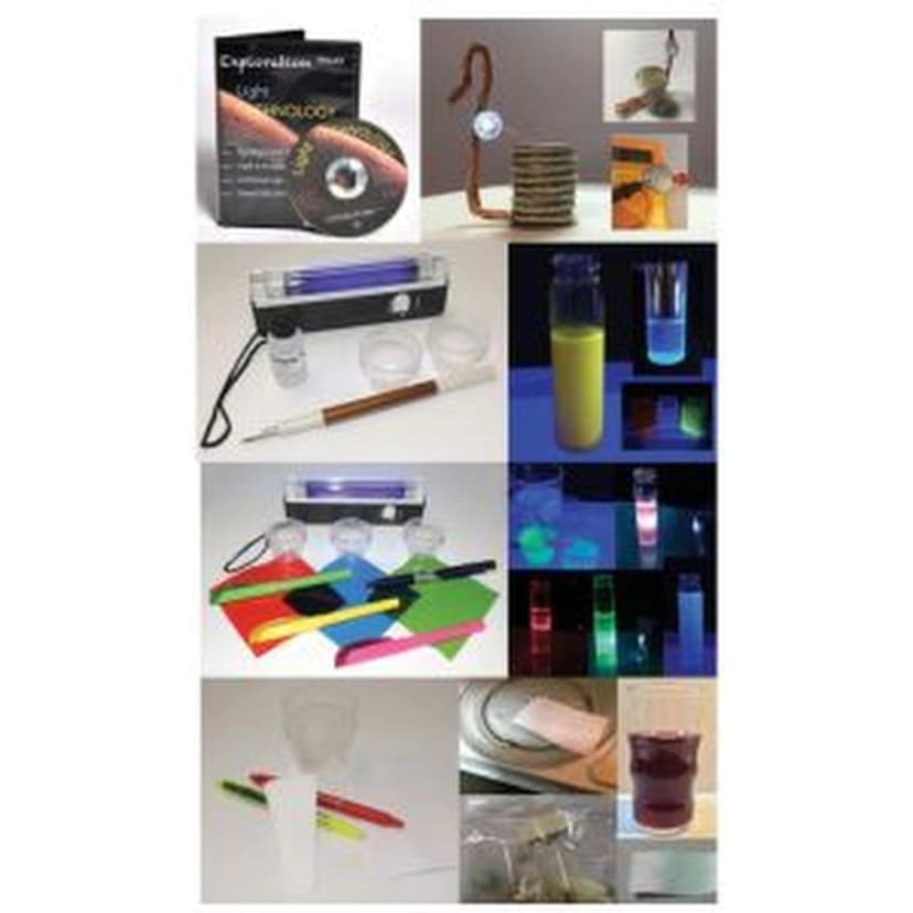 LED BATTERY EXPLORATION PACK SET OF 10 WITH DVD