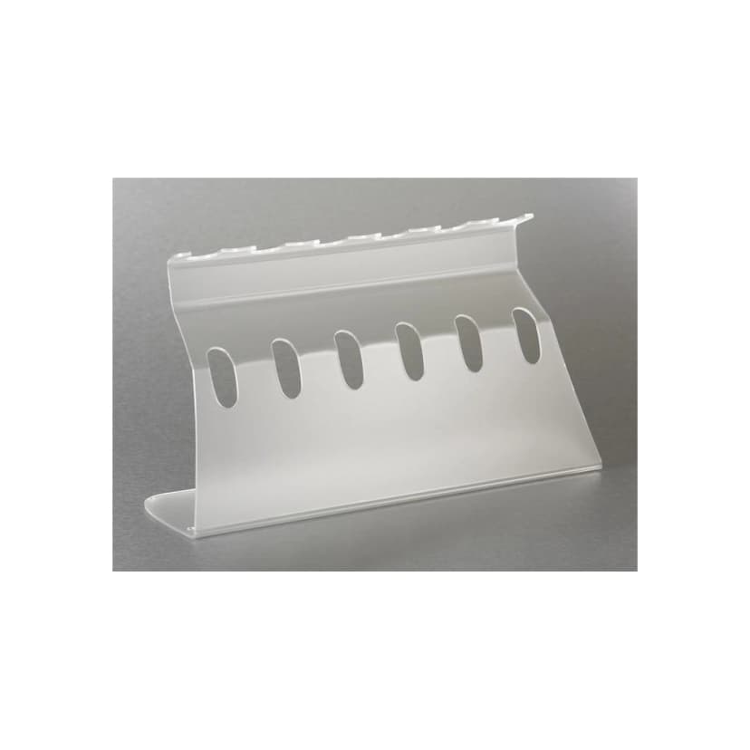 Universal Linear Stand for Six Pipettors, Transparent (six single-channel, maximum of three 8-channel or 12-channel pipettors)