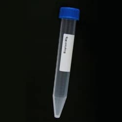 15mL Centrifuge Tube, Flat-Top, Rim Seal Cap, Sterile, Racked