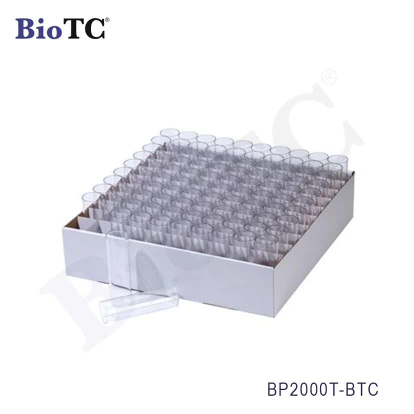Drosophila Vials - Wide Opening- 28.5x95mm- Tray-Polystyrene