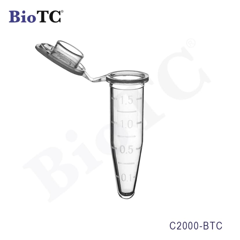 Micro Centrifuge Tubes 1.5mL, Sterile, Natural