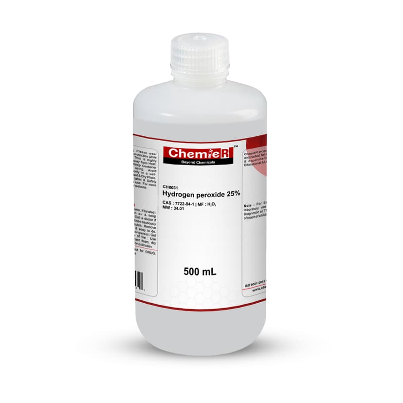Hydrogen peroxide 25% - 500ml