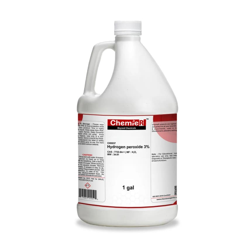 Hydrogen peroxide 3% - 4X1gal