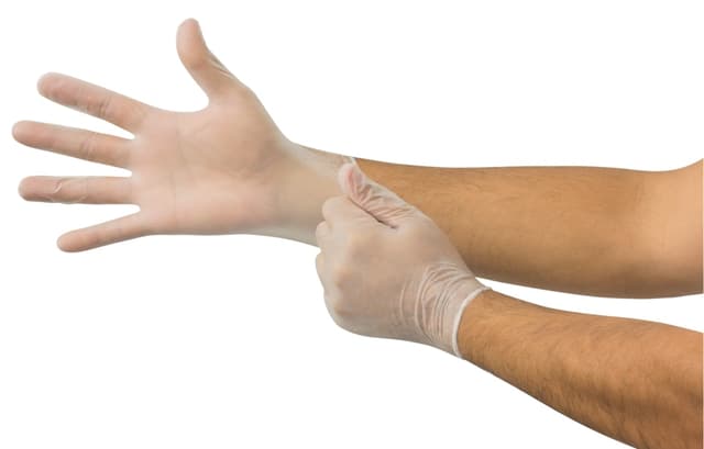 Derma Free PF Vinyl Exam Large