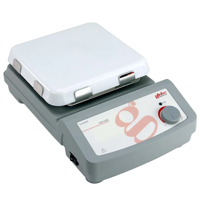 Stirrer, Analog, 7 x 7 inch glass ceramic top plate, 100-120v, 50-60Hz