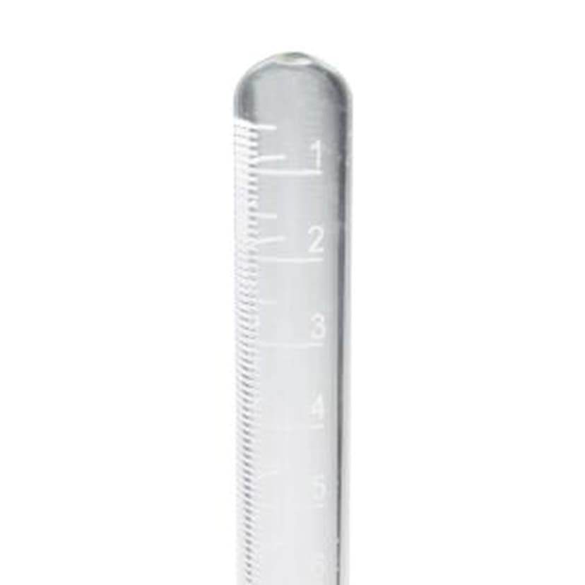 GAS MEASURING TUBE, BOROSILICATE, 50ML