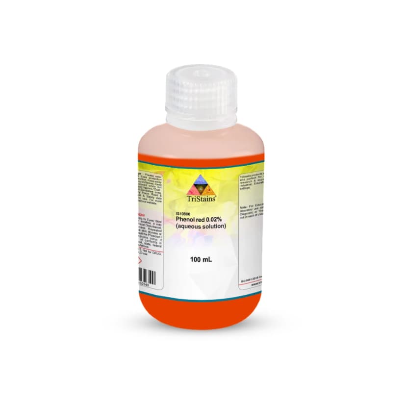 Phenol Red 0.02% - 100mL