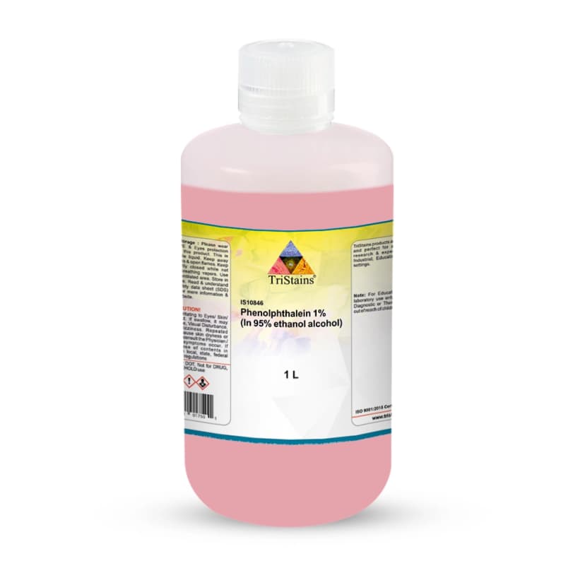 Phenolphthalein 1% in 95% Ethanol - 1L