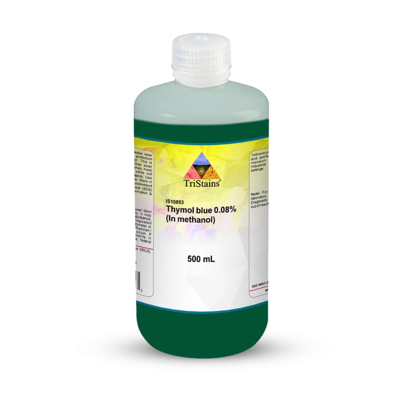 Thymol Blue 0.08% In Methanol - 500mL