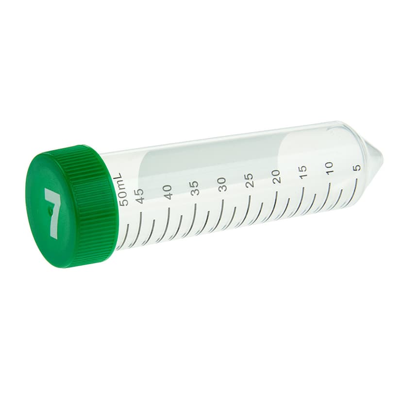 50mL Centrifuge Tube, Numbered Caps Foam Rack, Sterile
