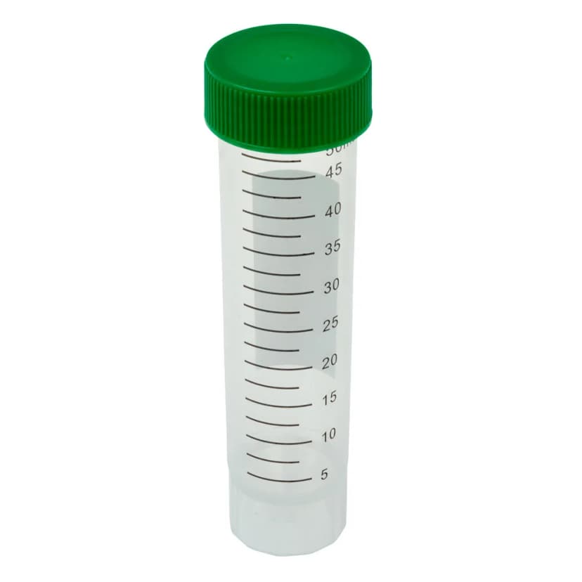 50mL Centrifuge Tube Self-Standing, Bag, Sterile