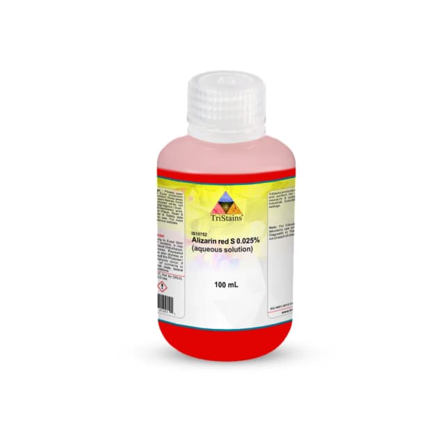 Alizarin Red S 0.025% - 100mL