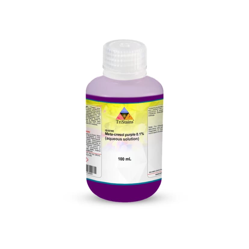 meta-Cresol Purple 0.1% - 100mL