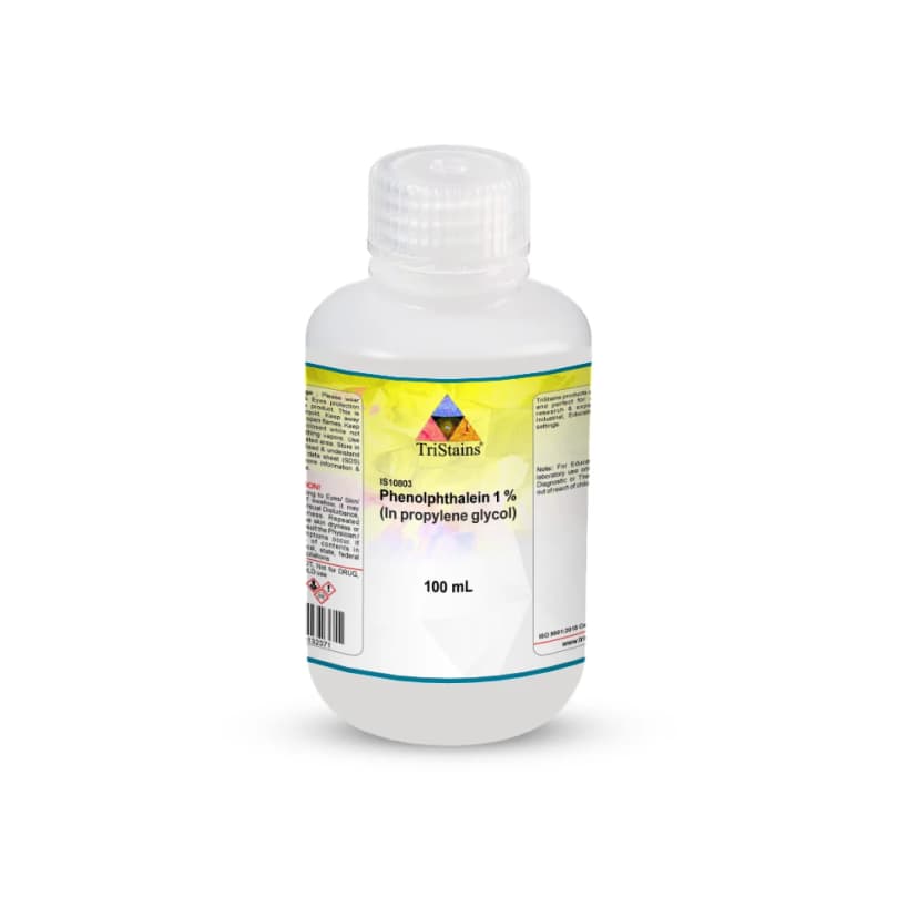 Phenolphthalein 1% in Propylene Glycol - 100mL
