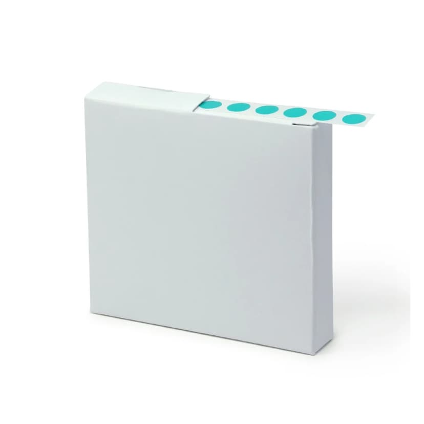 Label Rolls, Cryo, 9.5mm Dots, for 0.5-1.5mL Tubes, Green