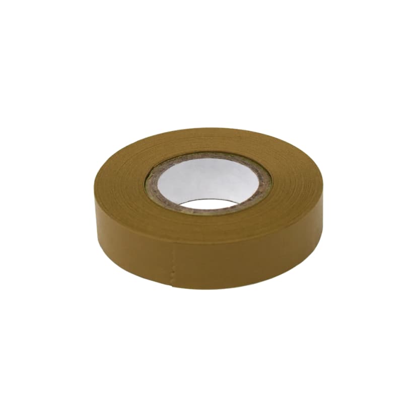 Labeling Tape, 1/2" x 500" per Roll, 6 Rolls/Box, Gold