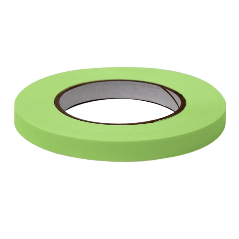 Labeling Tape, 1/2" x 60yd per Roll, 6 Rolls/Case, Lime