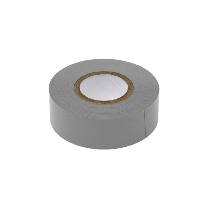 Labeling Tape, 3/4" x 500" per Roll, 4 Rolls/Box, Gray