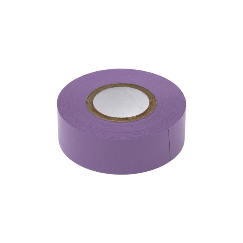 Labeling Tape, 3/4" x 500" per Roll, 4 Rolls/Box, Lavender