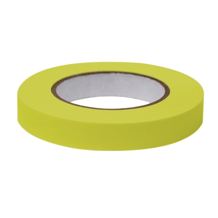 Labeling Tape, 3/4" x 60yd per Roll, 4 Rolls/Case, Chartreuse