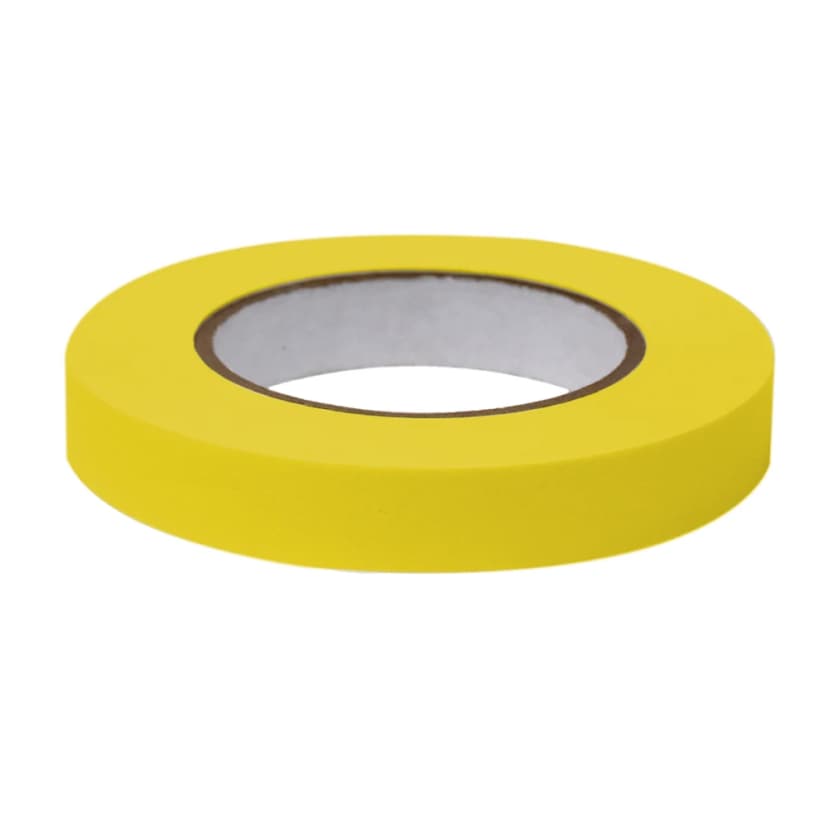Labeling Tape, 3/4" x 60yd per Roll, 4 Rolls/Case, Yellow