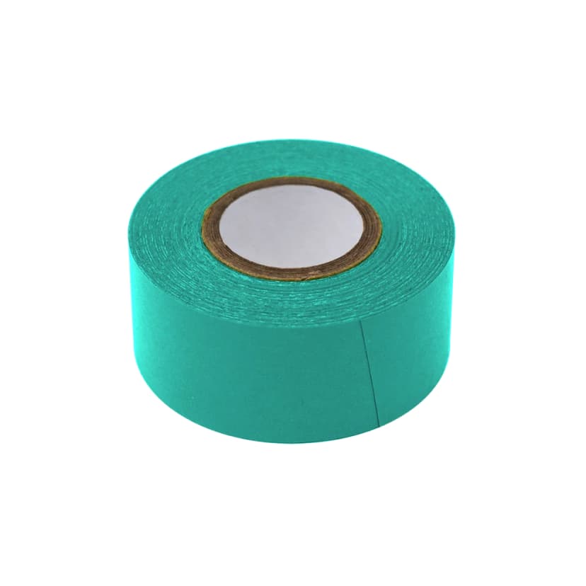 Labeling Tape, 1" x 500" per Roll, 3 Rolls/Box, Aqua