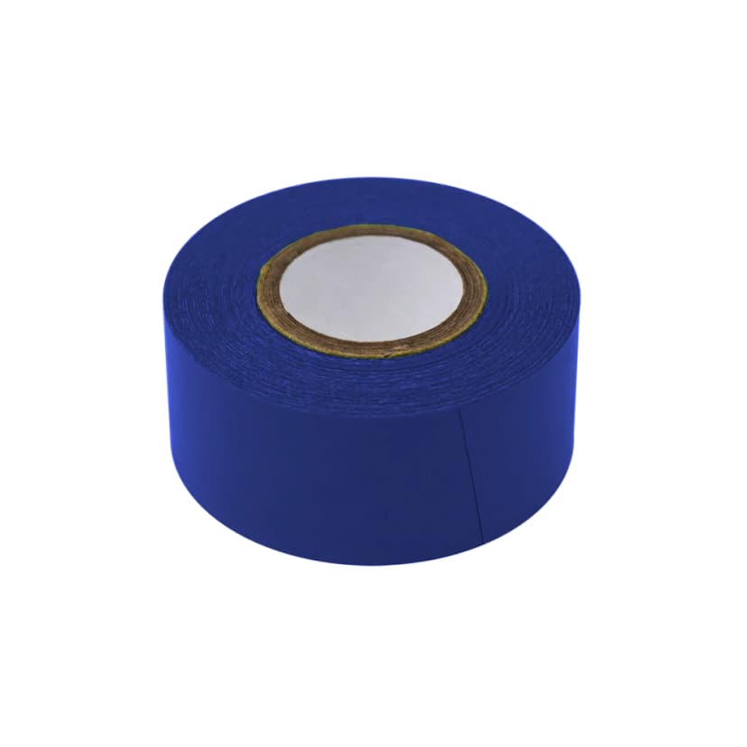 Labeling Tape, 1" x 500" per Roll, 3 Rolls/Box, Dark Blue