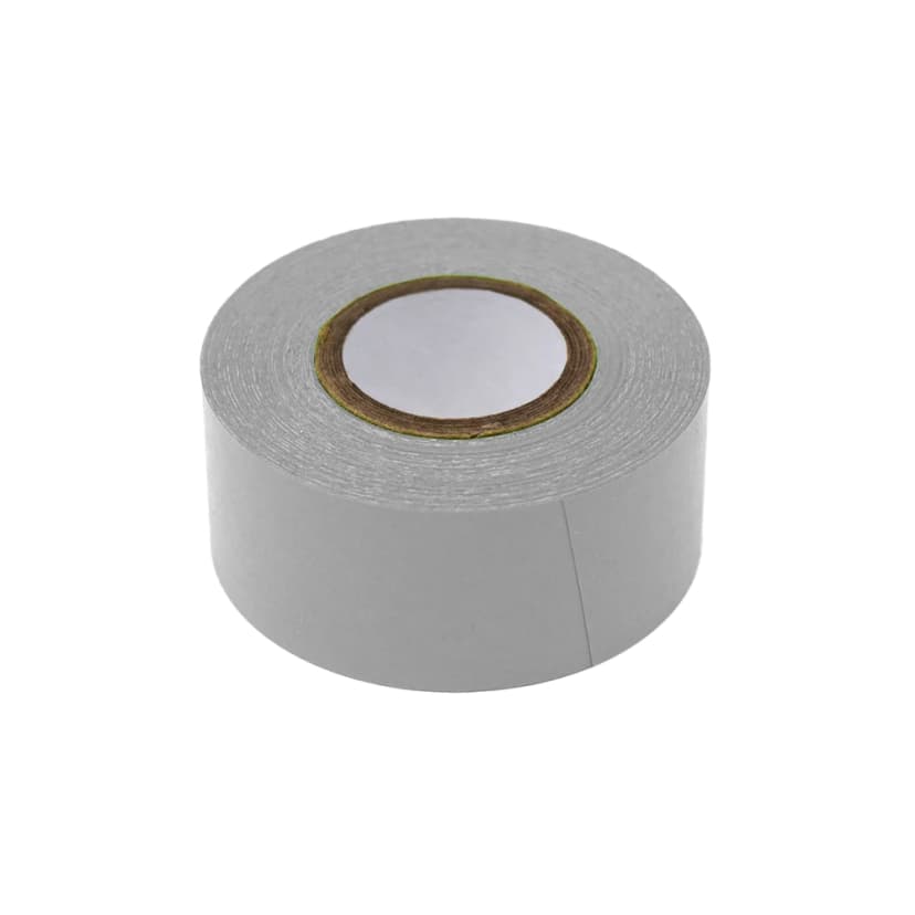 Labeling Tape, 1" x 500" per Roll, 3 Rolls/Box, Gray