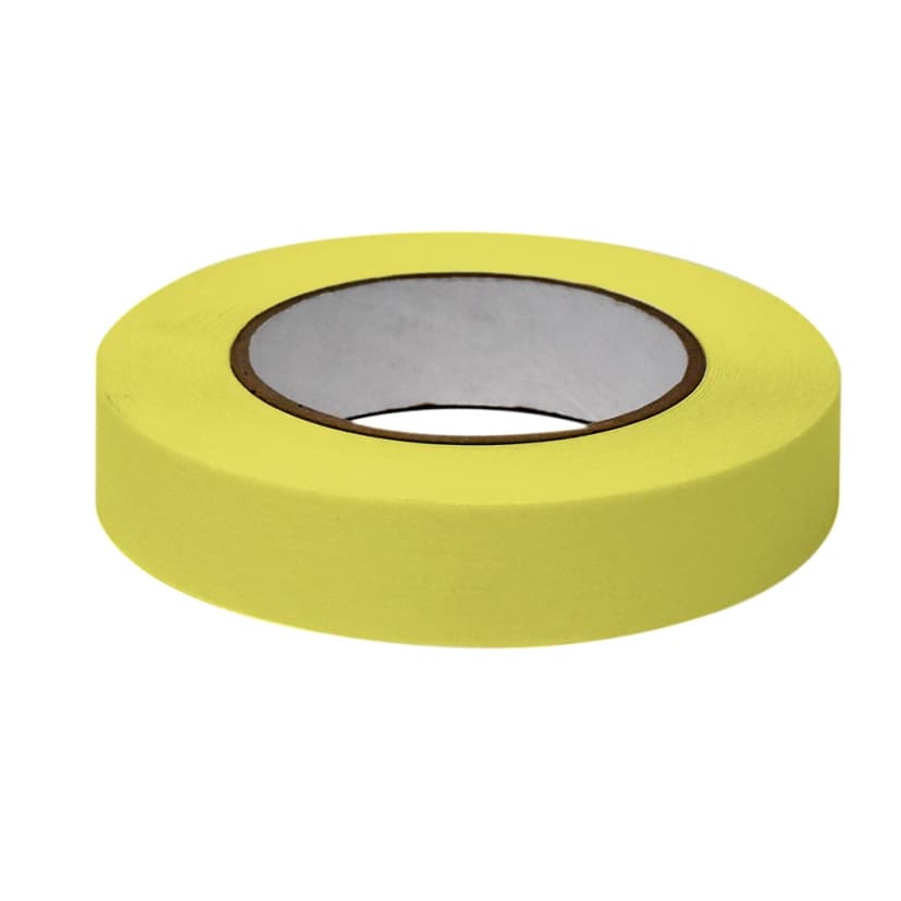 Labeling Tape, 1" x 60yd per Roll, 3 Rolls/Case, Chartreuse