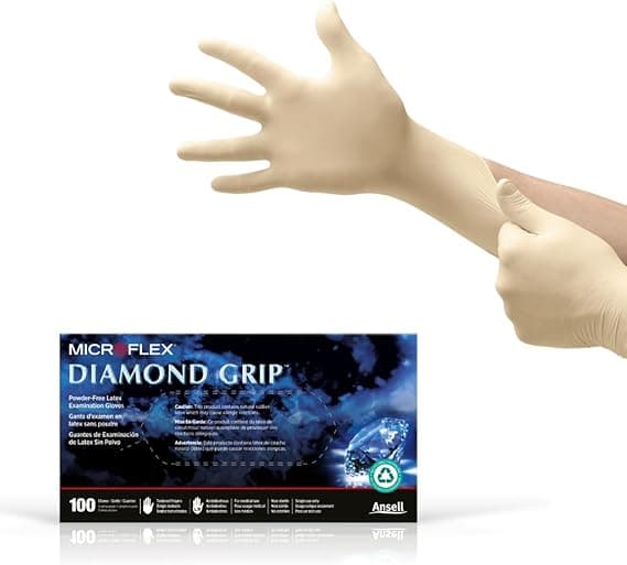 N58 Clean Room PF GP Nitrile Industrial Glove Large