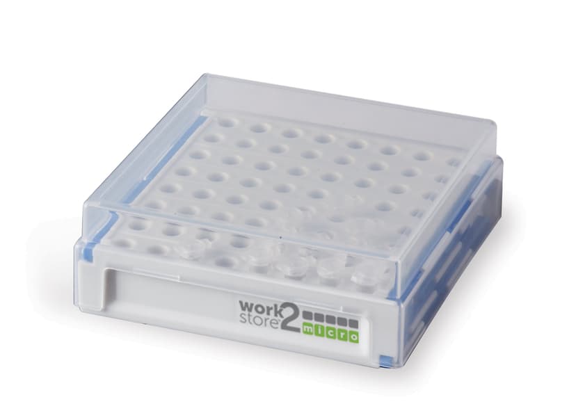 Abdos Expanding Rack, Polypropylene (PP) for 0.5 mL- 64 Places and 0.2 mL- 96 Places, 1/EA