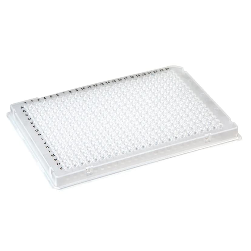 384-Well PCR Plate, A24 Single Notch design (ABI-Style), Clear