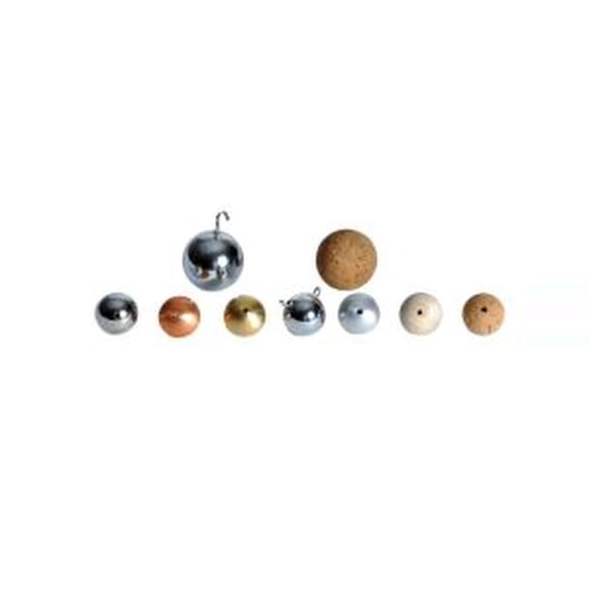 DRILLED COPPER BALL, 25MM DIAMETER